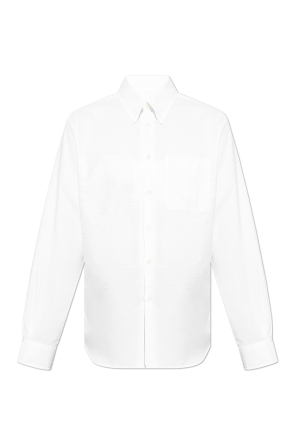 FERRAGAMO 7608060780390OROWHITE 関税送料込 FERRAGAMO Shirt with logo | Men's Clothing | Vitkac
